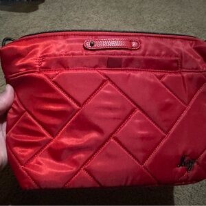 Lug poppy Red Flare Bag
